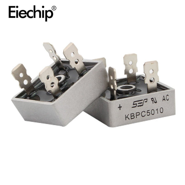 [variant_title] - 2PCS KBPC5010 diode bridge rectifier diode 50A 1000V KBPC 5010 power rectifier diode electronica componentes