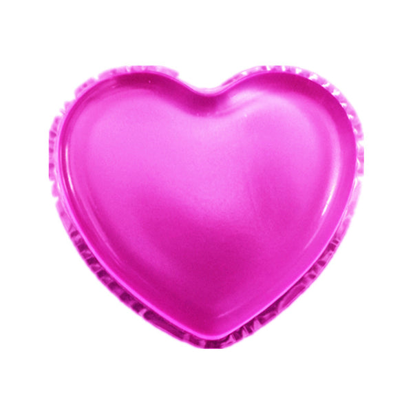 Heart RoseRed - MOONBIFFY 100% New Hot SiliSponge Blender Silicone Sponge makeup puff For Liquid Foundation BB Cream Beauty Essentials