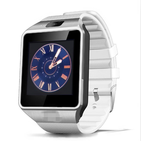 White - DZ09 New Smartwatch Intelligent Digital Sport Gold Smart Watch DZ09 Pedometer For Phone Android Wrist Watch Men Women's  Watch