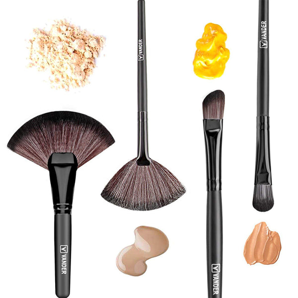 [variant_title] - VANDER LIFE 32Pcs Makeup Brush Sets Professional Cosmetics Brushes Set Kit + Pouch Bag Case Woman Make Up Tools Pincel Maquiagem