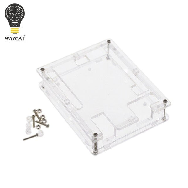 UNO box acrylic - WAVGAT high quality One set UNO R3 (CH340G) MEGA328P for Arduino UNO R3 + USB CABLE ATMEGA328P-AU Development board