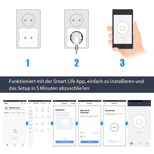 [variant_title] - Tuya Mini WIFI Smart Plug Socket Timer Home Wireless Small Outlet for IFTTT Switch for Smart Life WiFi Smart Plug