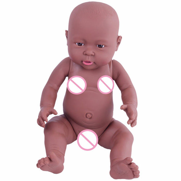[variant_title] - 41cm Newborn Baby Simulation Doll Soft Children Reborn Doll Toy Boy Girl Emulated Doll Kids Birthday Gift Kindergarten Props