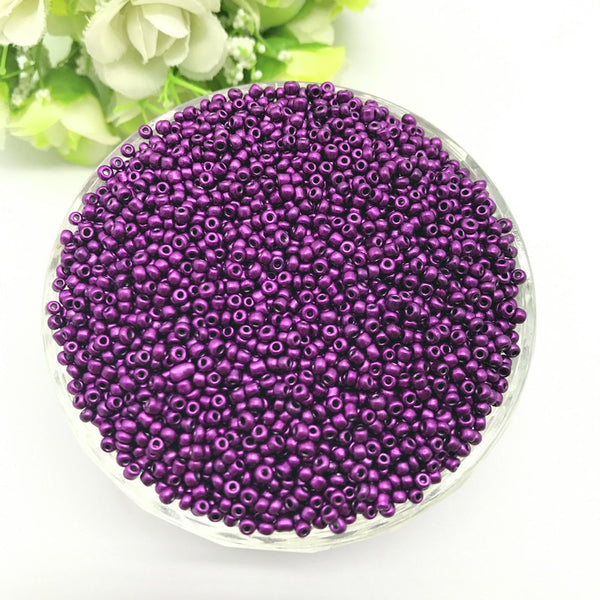 26 - 1000pcs 2mm Charm Czech Glass Seed Beads DIY Bracelet Necklace For Jewelry Making Accessories