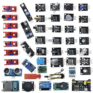 Default Title - For arduino 45 in 1 Sensors Modules Starter Kit better than 37in1 sensor kit 37 in 1 Sensor Kit UNO R3 MEGA2560