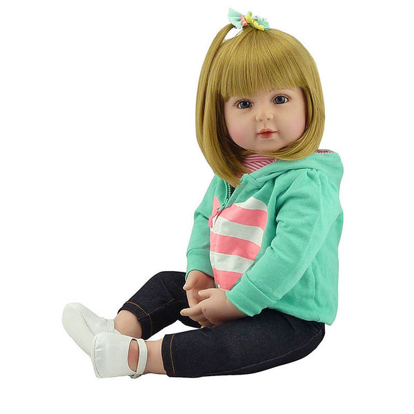 [variant_title] - 48cm NPK Silicone Reborn Baby Doll Lifelike Newborn Baby Soft Silicon Newborn Dolls Handmade Toddlers Reborn Toys Gift For kids