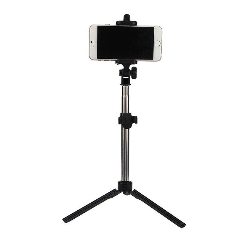 Black - Ascromy Selfie Stick Monopod Tripod Bluetooth Wireless Stand For iPhone Xs max xr x 7 Plus 8 6 Samsung Galaxy S8 S9 Accessories