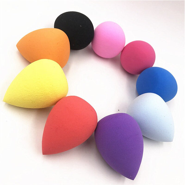 [variant_title] - 1pcs Cosmetic Puff Powder Puff Smooth Women's Makeup Foundation Sponge Beauty to Make Up Tools Accessories Water-drop Shape