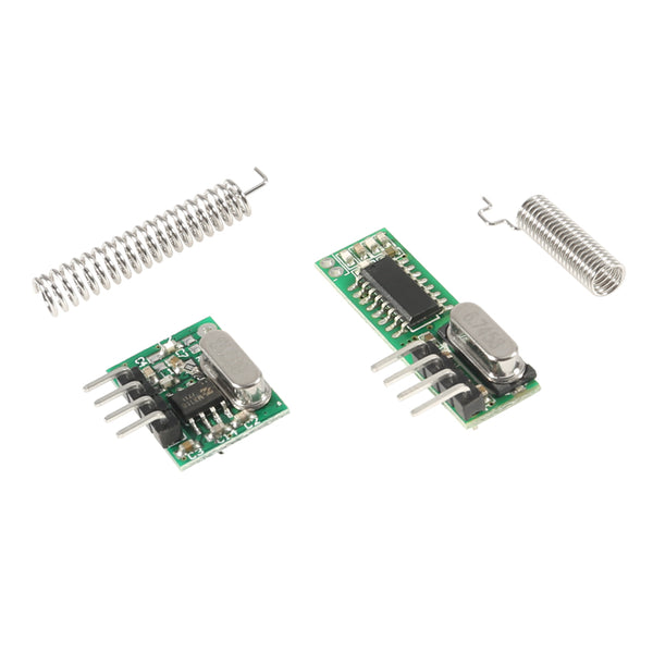 [variant_title] - 433 Mhz Superheterodyne RF Receiver and Transmitter Module 433Mhz Remote controls For Arduino uno Wireless module Diy Kits