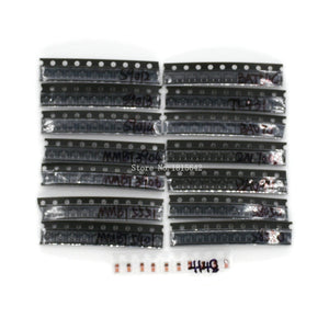 Default Title - 150PCS/Lot SOT-23 Transistor Kit Assorted Set S9012-S9014 BAV90 BAV70 MMBT5551 15 Kinds SMD Triode Kit SOT23 Transistor Set