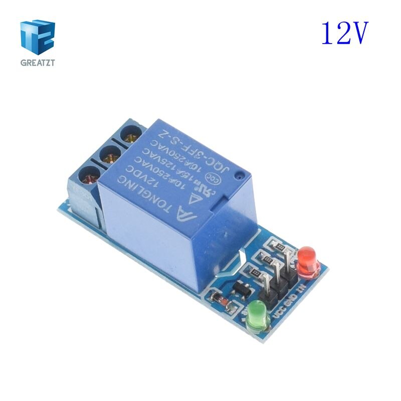 1 channel 12v - TZT 5v 1 2 4 6 8 channel relay module with optocoupler. Relay Output 1 /2 /4 /6 / 8 way relay module 12V  for arduino blue