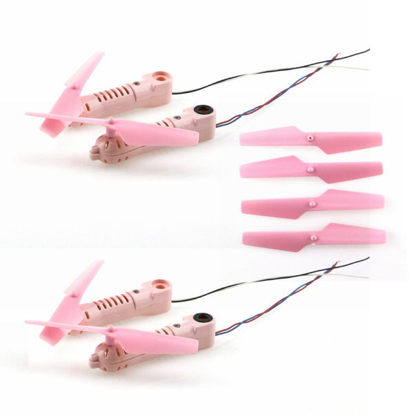 [variant_title] - 100% Original JJRC H37 Elfie RC Drone Quadcopter Spare Parts Helicopter Propeller and Motor Sets CW CCW