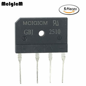 Default Title - MCIGICM 5PCS 25A 1000V diode bridge rectifier gbj2510