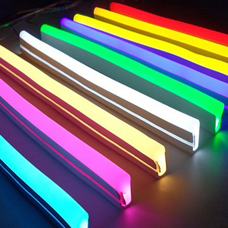 [variant_title] - DC 12V Flexible Led Strip Neon Tape SMD 2835 Soft Rope Bar Light SMD 2835 Silicon Rubber Tube Outdoor Waterproof lighting
