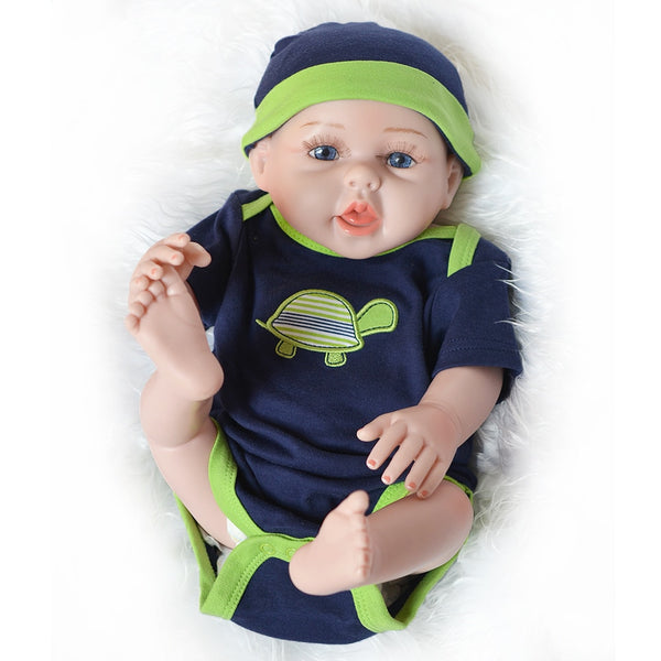[variant_title] - Realistic Reborn Doll 20 Inch Lifelike Handmade Soft silicone reborn toddler baby dolls Christmas surprise gifts lol toy