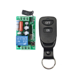 1pcs transmitter - Wireless Remote Control Light Switch 10A Relay Output Radio 220V 1 Channel Receiver Module + 50-500M Transmitter