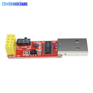 CH340 USB to ESP8266 - CH340 USB to ESP8266 Serial ESP-01 ESP-01S ESP01 ESP01S Wireless Wifi Developent Board Module for Arduino Programmer Adapter