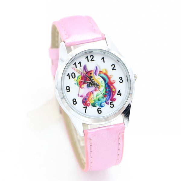 [variant_title] - 2018 New unicorn desgin kids cartoon Fashion Watches Quartz childrens Jelly boy girl Students Wristwatch relogio kol saati clock