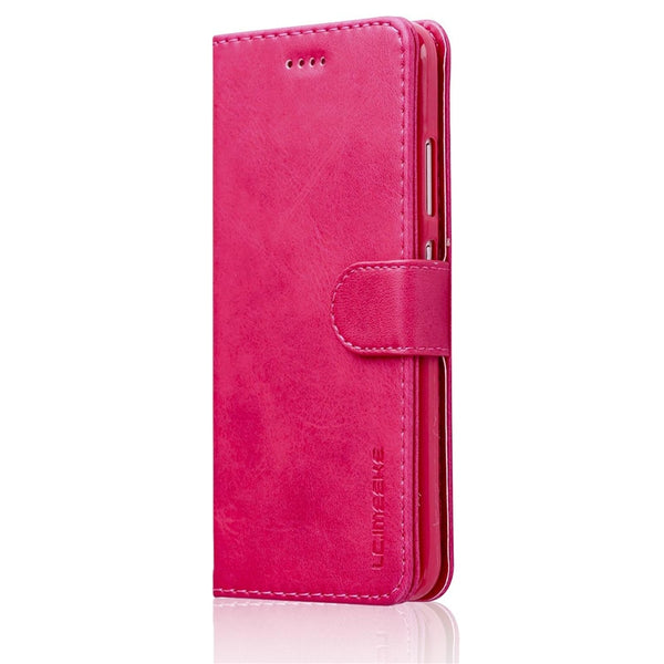 Rose / For samsung Note8 - Fundas For Samsung Samsun Note 9 8 Note8 Leather Flip Book Wallet Stand Phone Case etui caso Cover For S9 S8 S 9 Plus S7 S6 Edge