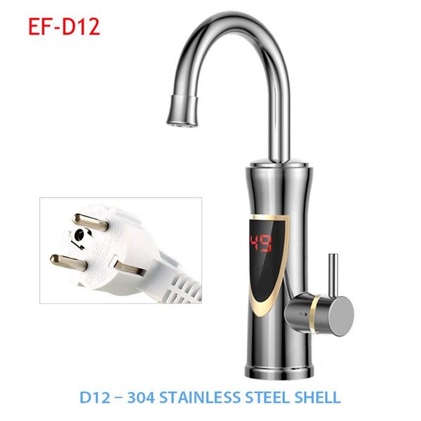 [variant_title] - Ecofresh Electric Faucet Instant Water Heater Tap Faucet Heater Cold Heating Faucet Tankless Instantaneous Water Heater