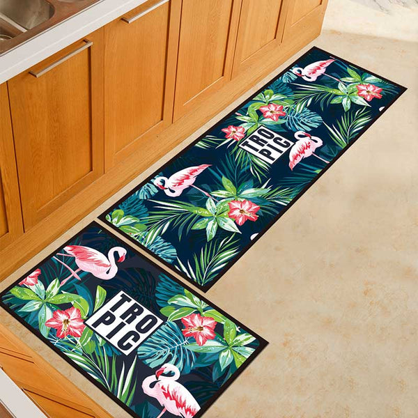 18 / 40x120cm - Kitchen Mat Cheaper Anti-slip Modern Area Rugs Living Room Balcony Bathroom Printed Carpet Doormat Hallway Geometric Bath Mat