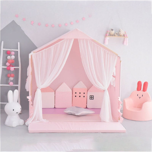 [variant_title] - Children's Play House Nordic INS Same Tent Baby Dome Hanging Mosquito Net Children's Room Decoration Tent Marine Ball Pool