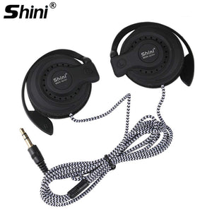 [variant_title] - Shini Q141 Stereo Headphones Sports Running Earphones EarHook Headset Music Bass Earbuds Handsfree For iPhone4/5/6 Samsung