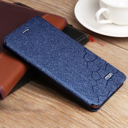 Blue / For Redmi Note 4X / Case only - For Xiaomi Redmi Note 5 Case Original MOFI Flip Leather Case For Red Rice Note 4X Hongmi Note 5 Stand Function Note 4 Global