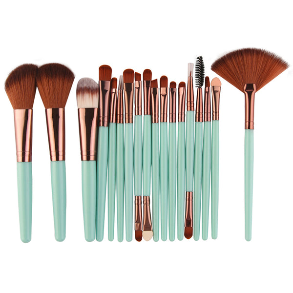 [variant_title] - MAANGE 15/18 Pcs Professional Makeup Brushes Set Comestic Powder Foundation Blush Eyeshadow Eyeliner Lip Make up Brush Tools