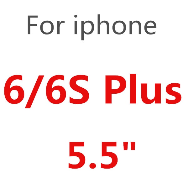 for iphone 6Plus / Black - Full Cover Tempered Glass For iPhone XS Max XR X Explosion-Proof Screen Protector Film For iPhone 6 6s 7 8 Plus 5 5S 5C SE Glass