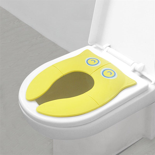 3 - Potty Training Seat for Toddler Toilet Seat Comfortable Non-Slip Kids Toilet Seats with Hanging Ring Children Pot Chair Pad
