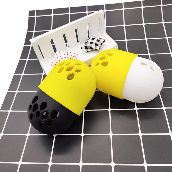 [variant_title] - Soft Silicone Powder Puff Drying Holder Egg Stand Beauty Microfiber Sponge Display Rack Blender Container Beauty Accessories