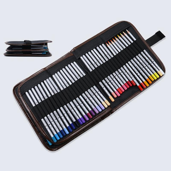 [variant_title] - High Quality New Student Style Cosmetic Makeup Brushes Case Makeup Tool Holder Bag Storage Pouch Makeup Organizer Canvas
