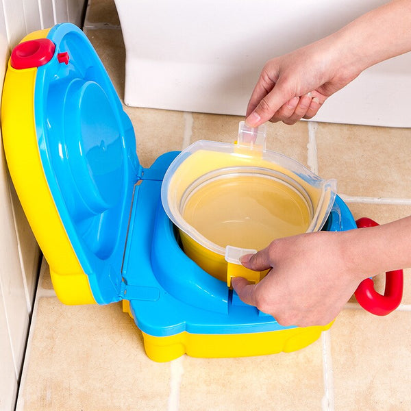 [variant_title] - Baby Toilet Cute Portable Travel Baby Potty Car Squatty Potty Child Pot Training Girls Boy Potty Kids Toilet Seat Children's Pot