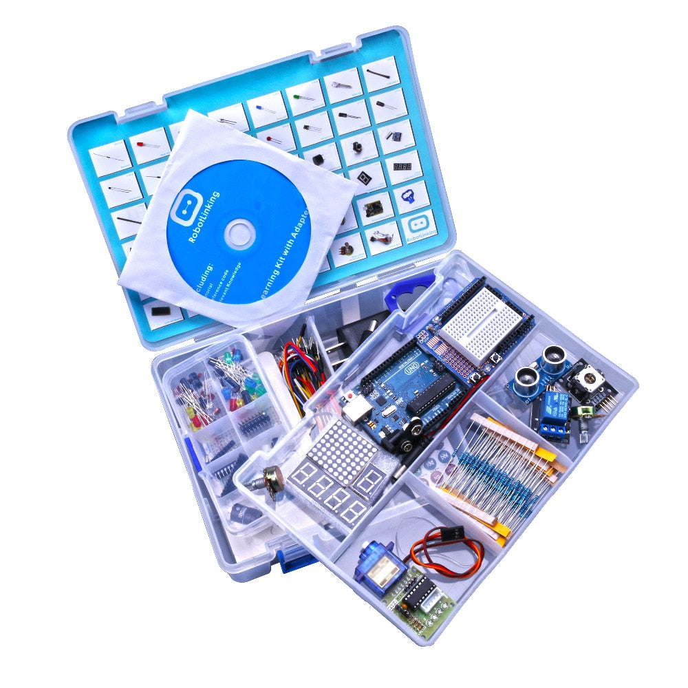 Default Title - Upgraded Advanced Version Starter Kit learn Suite Kit LCD 1602 for arduino diy kit
