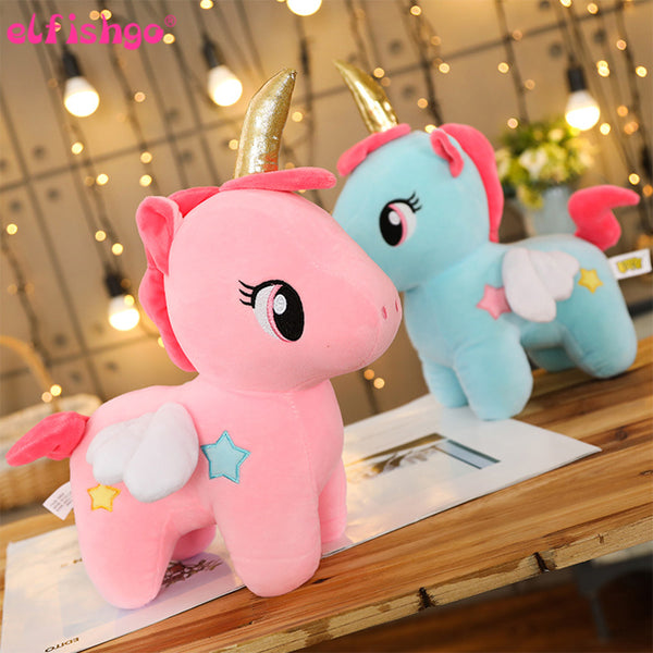 [variant_title] - Soft Unicorn Plush Toy Baby Kids Appease Sleeping Pillow Doll Animal Stuffed Plush Toy Birthday Gifts for Girls Children