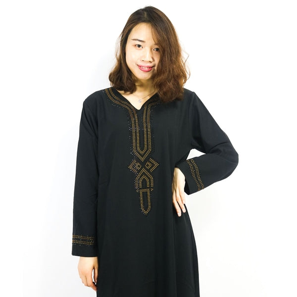 [variant_title] - Muslim dress islamic clothing abaya muslim clothing turkish islamic clothing clothes turkey muslim women dress CC002