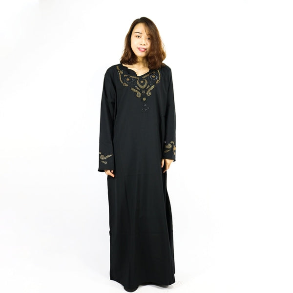 [variant_title] - Muslim dress islamic clothing abaya muslim clothing turkish islamic clothing clothes turkey muslim women dress CC002