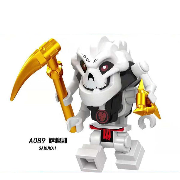 [variant_title] - For legoing NinjagoES Ninja Motorcycle Figures Kai Jay Zane Nya Lloyd With Weapons Action Building blocks bricks toys legoings