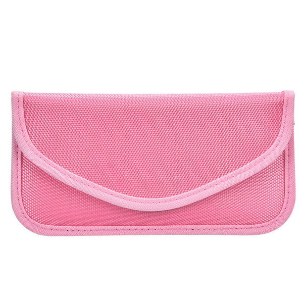 Pink - Signal Shielding Blocker Bag Cell Phone RF Signal Shielding Blocker Bag Case Pouch Anti Radiation