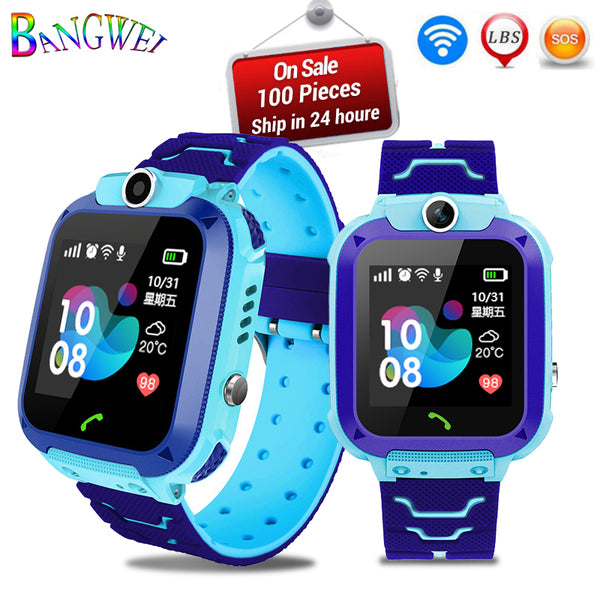 [variant_title] - 2019 New Smart watch LBS Kid SmartWatches Baby Watch for Children SOS Call Location Finder Locator Tracker Anti Lost Monitor+Box