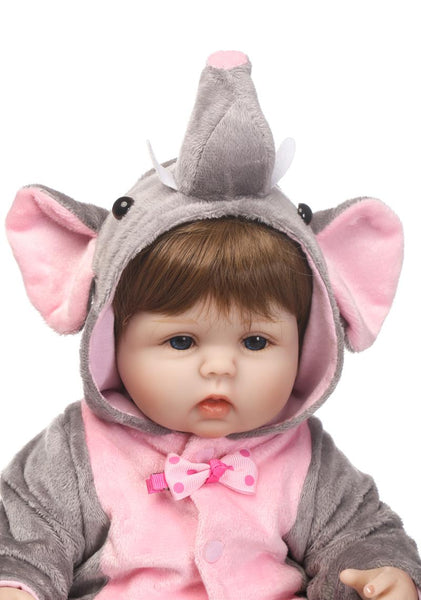 [variant_title] - NPK wholesale cute reborn baby doll soft real touch silicone vinyl doll lovely baby best toys and gift for children