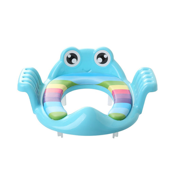 BU - Baby Child Potty Toilet Trainer Seat Step Stool Ladder Adjustable Training Chair comfortable cartoon cute toilet seat children