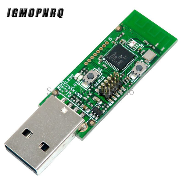 CC2531 - CC Debugger ZIGBEE emulator CC2531 CC2540 Sniffer Wireless Board Bluetooth 4.0 Dongle Capture USB Programmer Downloader Cable