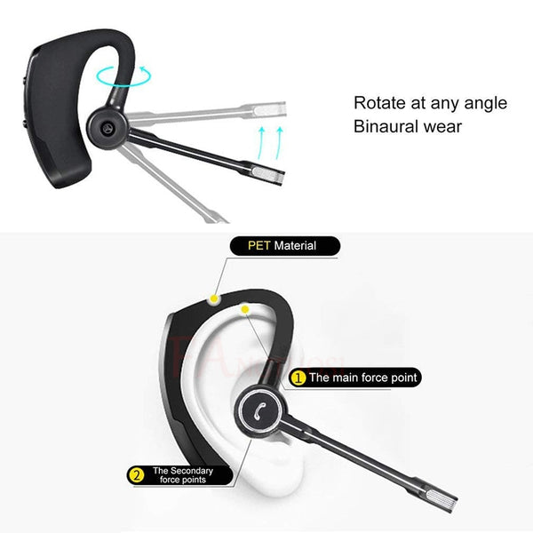 [variant_title] - FANGTUOSI high quality V8S Business Bluetooth Headset Wireless Earphone with mic for iPhone Bluetooth V4.1 Phone Handsfree