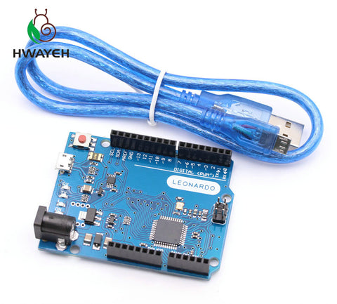 Default Title - Leonardo  R3 Microcontroller Atmega32u4 Development Board With USB Cable Compatible for arduino  DIY Starter Kit