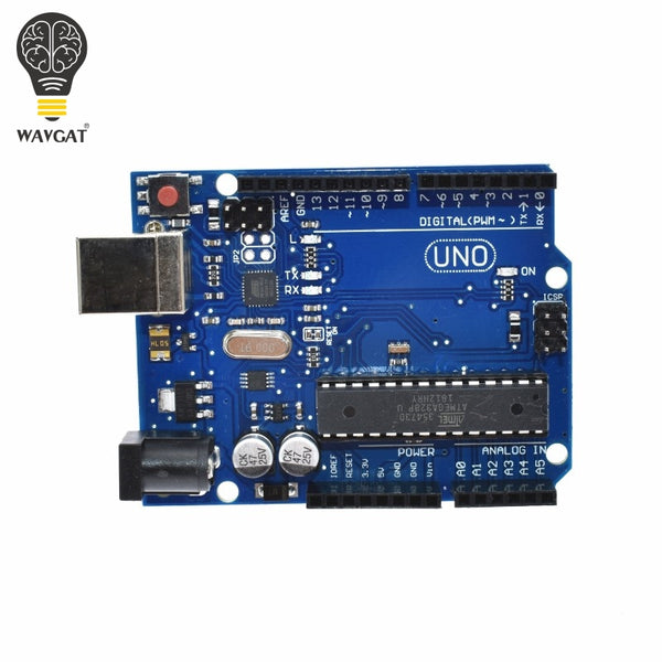 [variant_title] - WAVGAT Smart Electronics UNO R3 MEGA328P ATMEGA16U2 Development Board Without USB Cable for arduino Diy Starter Kit