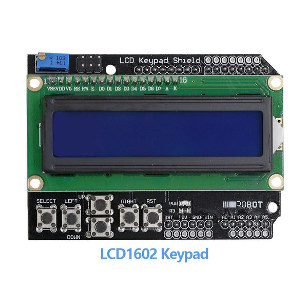 LCD1602 Keypad - LCD1602 LCD2004 LCD12864 IIC/I2C Module Display, Blue/Green Screen for Arduino UNO Mega 2560 Raspberry pi