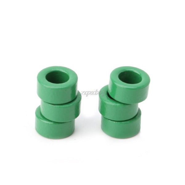 [variant_title] - 10Pcs Inductor Coils Green Toroid Ferrite Cores anti-interference Filter Rings AUG_21 Dropship