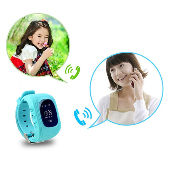 [variant_title] - Q50 GPS smart Kids children's watch SOS call location finder child locator tracker anti-lost monitor baby watch IOS & Android